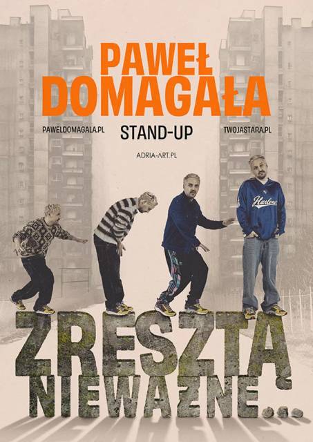 Paweł Domagała – stand-up “Zresztą nieważne”