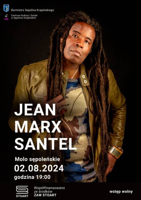 Jean Marx-Santel na sępoleńskim molo